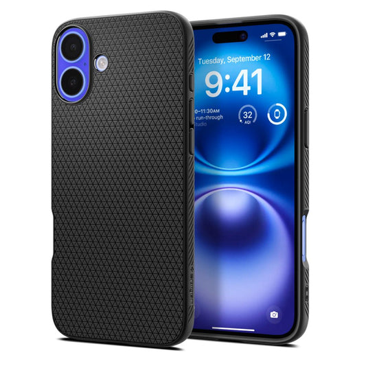 SPIGEN Case for iPhone 16 Liquid Air - black