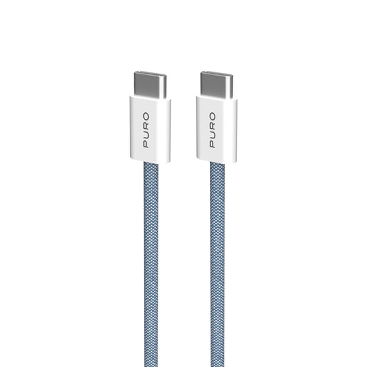 PURO USB-C cable 60W 1.5m - blue