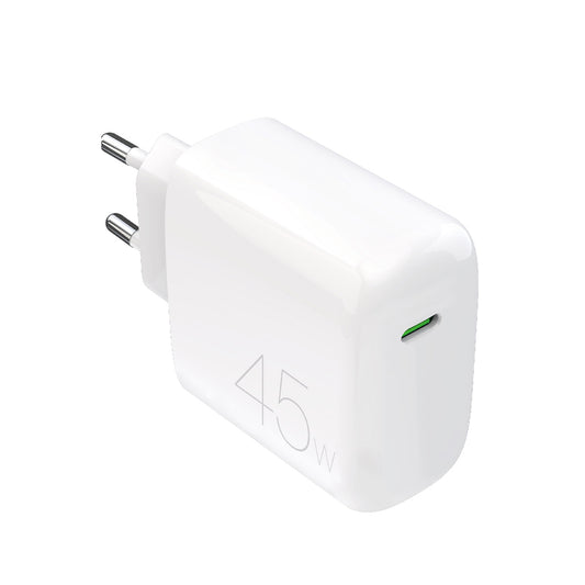 PURO Compact USB-C 45W wall charger - white