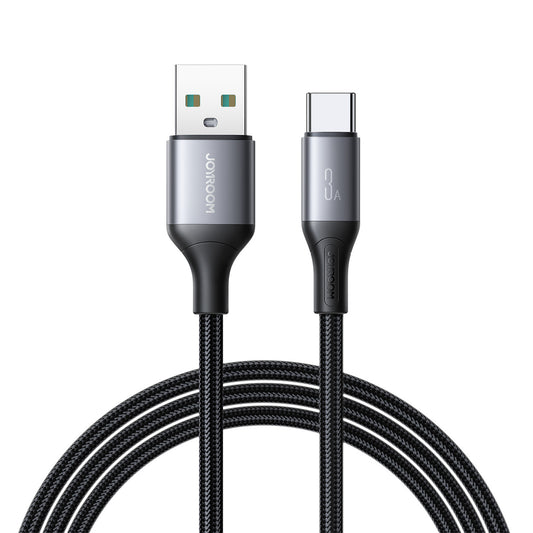 JOYROOM USB-A - USB-C 3A cable 2m - black