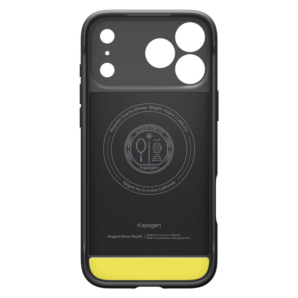 SPIGEN Protective case for iPhone 17 Pro Mat Rugged Armor Mag MagSafe - matte black – image 3