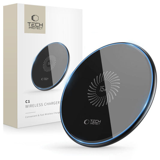 Tech-Protect 15W wireless inductive charger - black