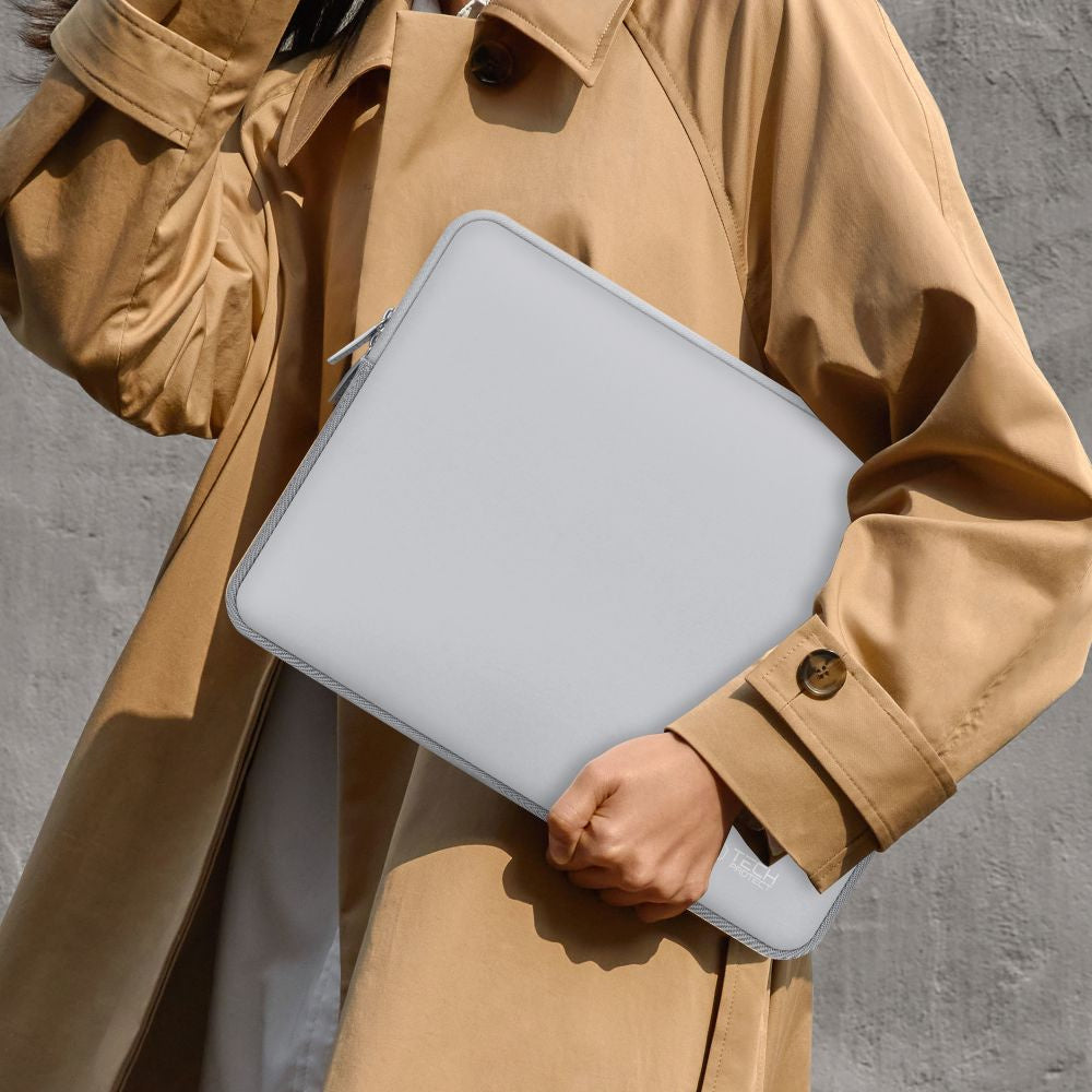 Tech-Protect Neoslim cover bag for laptop tablet 13-14'' + case for accessories - gray – image 9