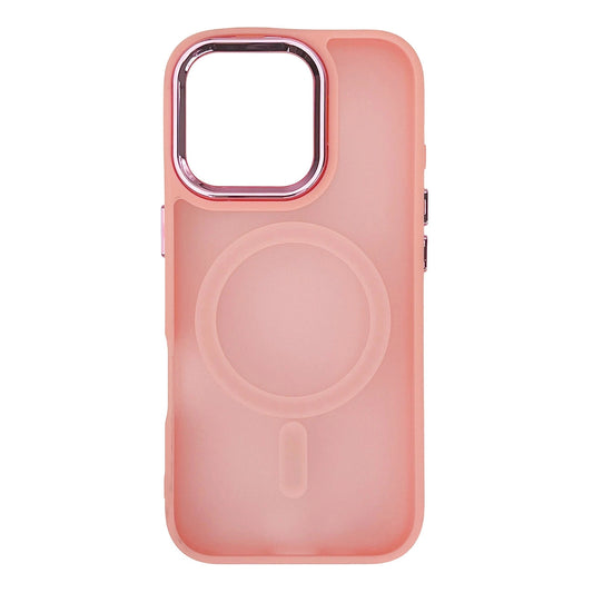 HURTEL Protective cover for iPhone 17 Pro Max Fashion Case MagSafe - pink