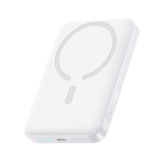 BASEUS EnerFill FM11 10000mAh 22.5W MagSafe wireless powerbank with 30cm USB-C cable - white