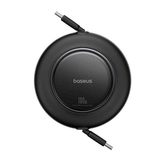 BASEUS Retractable USB-C cable 100W 2m - black