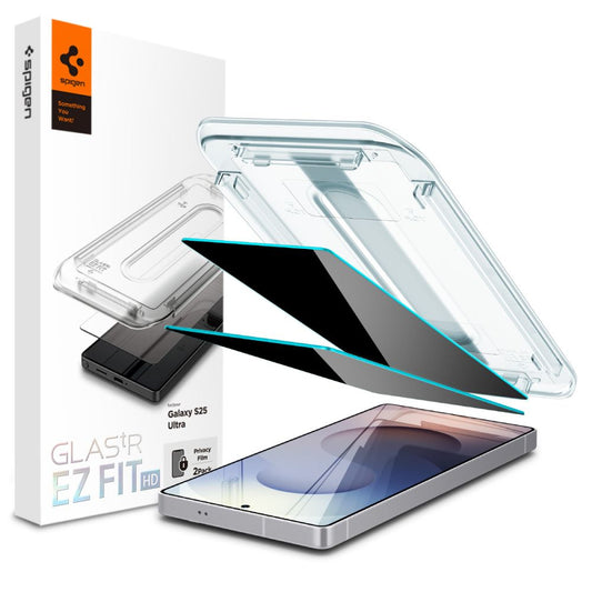 SPIGEN Privacy glass with applicator for Samsung Galaxy S25 Ultra Glas.TR Ez Fit Privacy - 2 pcs.