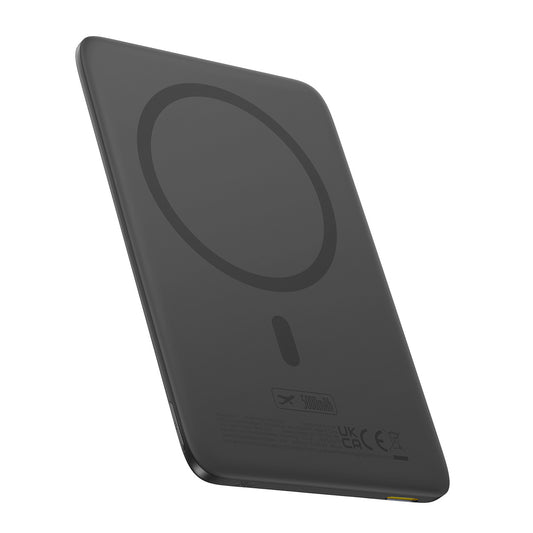 BASEUS Ultra-Slim 5000mAh 20W PicoGo AM41 MagSafe magnetic powerbank with 30cm USB-C cable - black