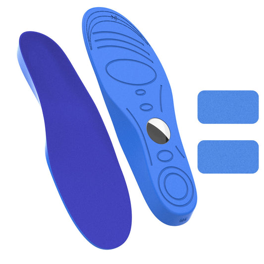HURTEL Shoe insoles with room for AirTag locator 175-190mm - blue