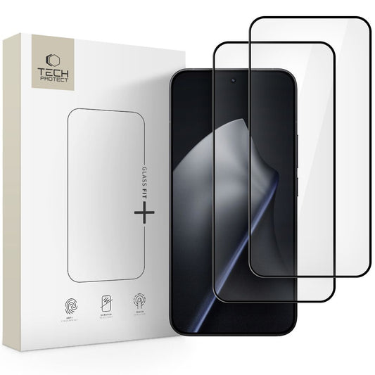 Tech-Protect Tempered glass for Xiaomi 15T / 15T Pro Glass Fit+ black - 2 pcs.