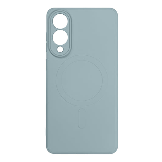 HURTEL Case cover for Samsung Galaxy S25 Edge MagSafe Liquid Silicone Case - light blue