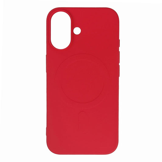 HURTEL Case cover for Samsung Galaxy S25 Edge MagSafe Liquid Silicone Case - red