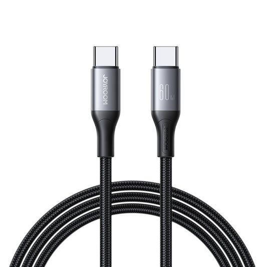 JOYROOM S-A28 braided cable USB-C 60W 2m - black