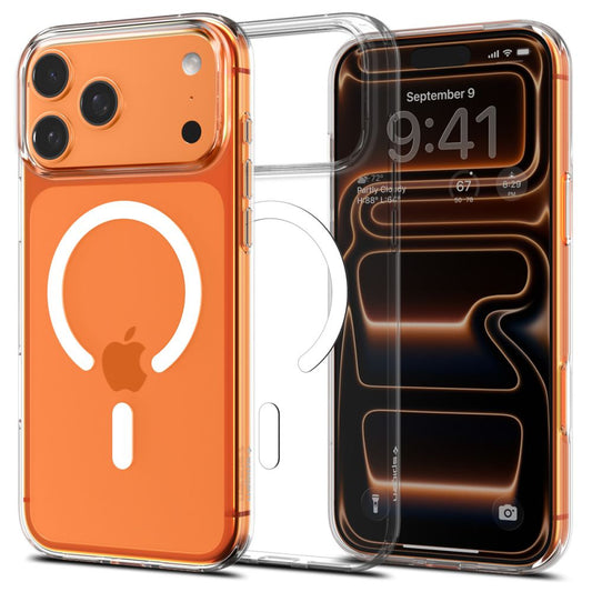 SPIGEN Case cover for iPhone 17 Pro Max MagSafe Liquid Crystal - transparent and white
