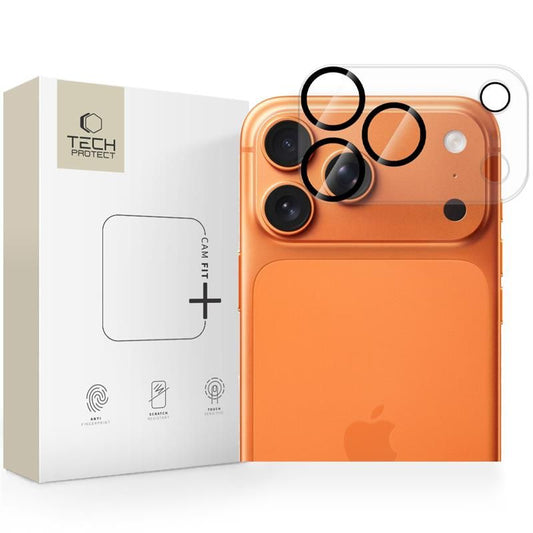 Tech-Protect Camera lens cover for iPhone 17 Pro Cam Fit+ - transparent
