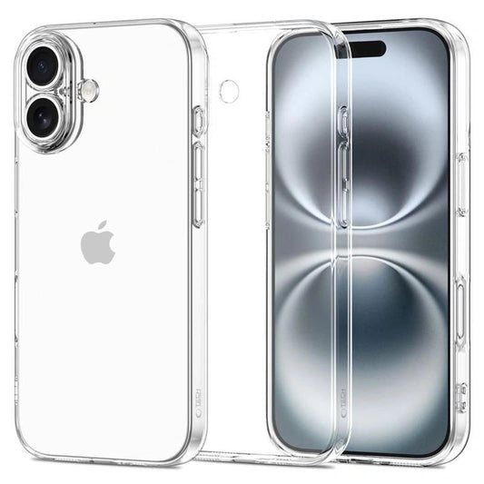 Tech-Protect Protective back case for iPhone 17 FlexAir - transparent