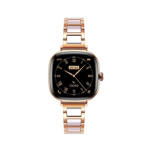 JOYROOM Starlight JR-FS1 smartwatch with call answering 2 straps - gold
