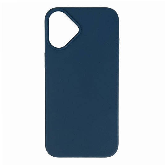 HURTEL Case cover for iPhone 16 Plus Multiple Color Wheat Bran Case MagSafe - navy blue