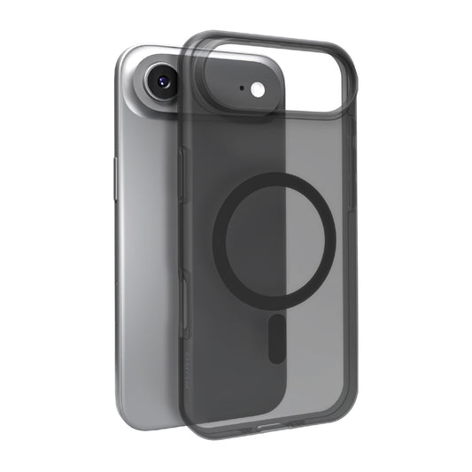 PURO Silicone case for iPhone 17 Air Daylight Magsafe - translucent black