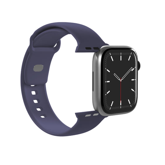 PURO Silicone strap for Apple Watch 44/45/46/49mm Icon - navy blue