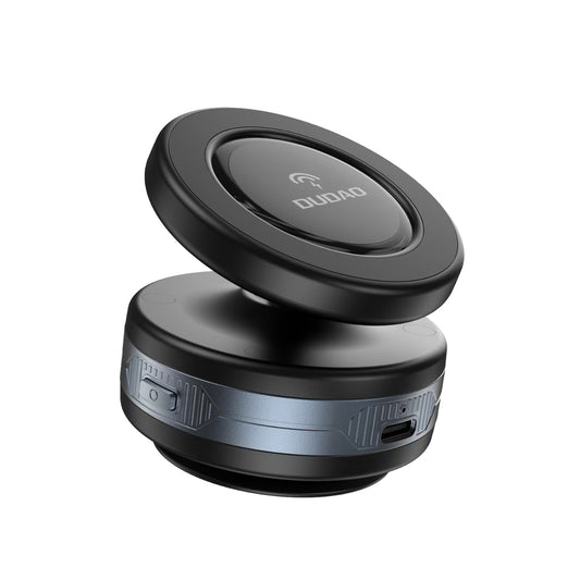 DUDAO Car holder with a wireless suction cup charger for a MagSafe 15W smartphone