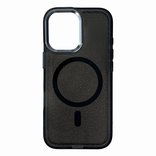HURTEL Glitter back case for Samsung Galaxy A16 5G Glitter Case MagSafe - black