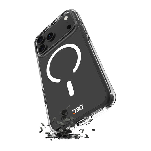 PURO Case cover for iPhone 17 Pro Max TPU PC Impact Clear D3O MagSafe - transparent