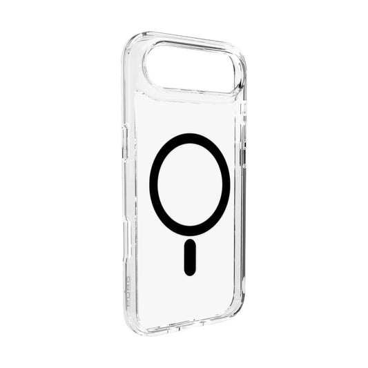 PURO Back case for iPhone 17 Air TPU PC Lite Mag MagSafe - transparent black ring
