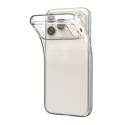 PURO Case for iPhone 17 Pro Max TPU 0.3 Nude Ultra-Slim - transparent