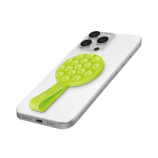 SBS Smartphone phone holder with MagSafe ear suction cup - green