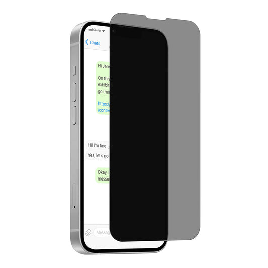 PURO Privacy Tempered Glass for iPhone 16e