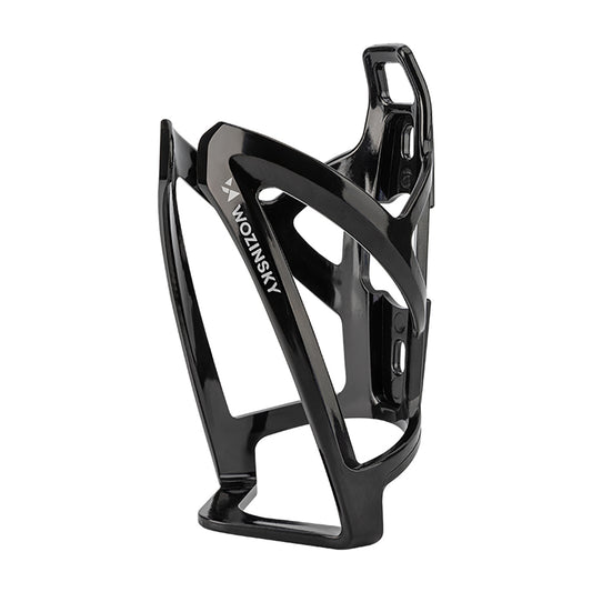 WOZINSKY Bicycle bottle holder basket - black