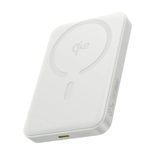BASEUS Wireless powerbank 10000mAh 22.5W MagSafe with USB-C cable 30cm - white