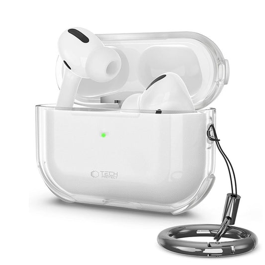 Tech-Protect Case cover for AirPods Pro 3 headphones - transparent