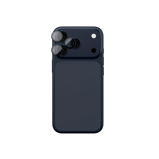 AmazingThing Camera glass for iPhone 17 Pro / Pro Max Sapphire with a blue frame