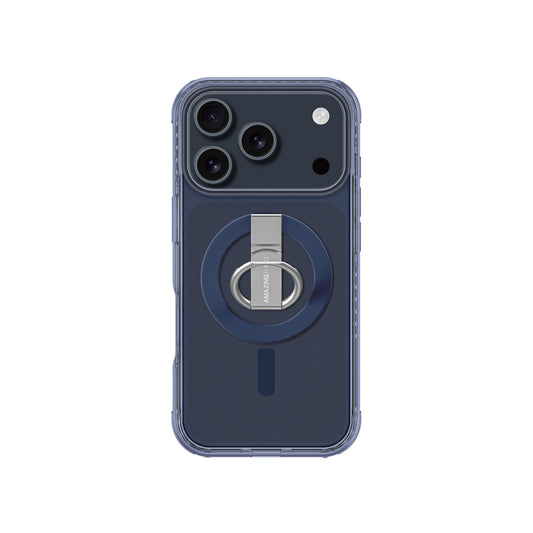 AmazingThing Case for iPhone 17 Pro Max Titan Pro Grip Ring Set MagSafe - blue