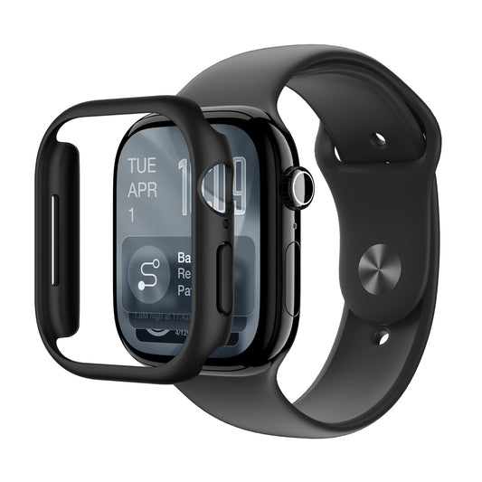 AmazingThing Protective case for Apple Watch Series 11 42mm Minimal - black