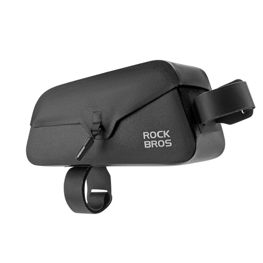 ROCKBROS Waterproof bicycle frame bag with magnetic closure 0.9L - black