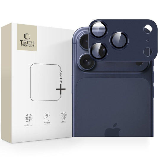 Tech-Protect Lens glass for iPhone 17 Pro Max Camfull Fit+ - navy blue