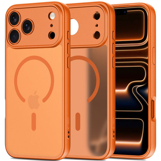 Tech-Protect Case cover for iPhone 17 Pro Max BasicMag MagSafe - orange