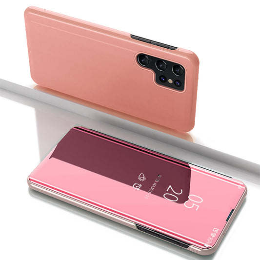 HURTEL Protective cover for Samsung Galaxy S25 Ultra Clear View Case - pink