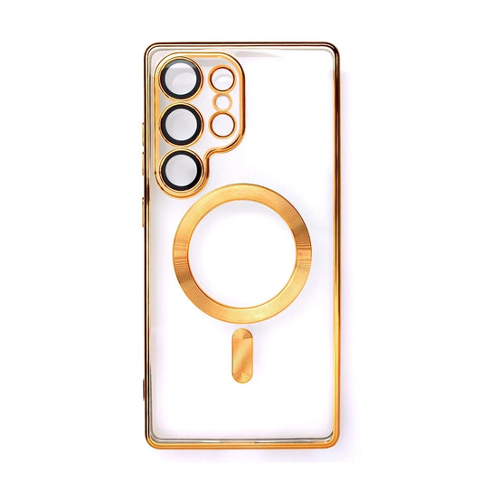 HURTEL Electroplated Case for iPhone 16e with MagSafe - gold