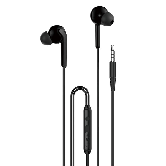DUDAO X3+ USB-C in-ear wired headphones - black