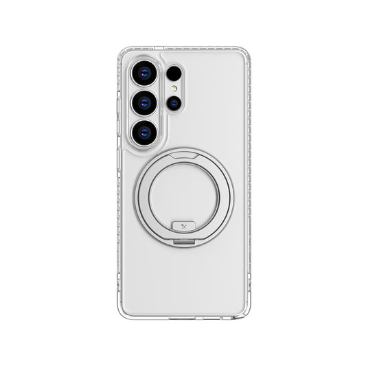 AmazingThing Case Cover for Samsung S26 Ultra Titan Pro MagSpin Drop Proof Case MagSafe - Transparent