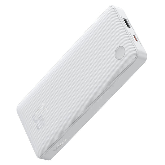 BASEUS Powerbank 10000mAh 15W Airpow Lite with USB-A - USB-C cable 30cm - white