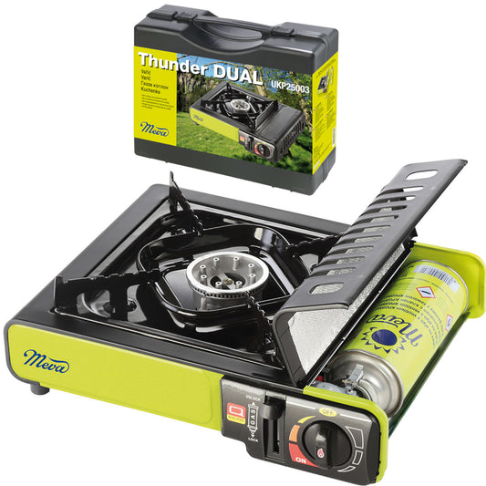 MEVA 2in1 Tourist stove for a cartridge and gas from a THUNDER DUAL cylinder