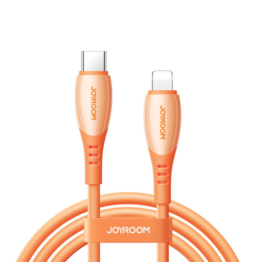 JOYROOM USB-C cable - iPhone Lightning Vibrant Series 30W 1.2m - orange