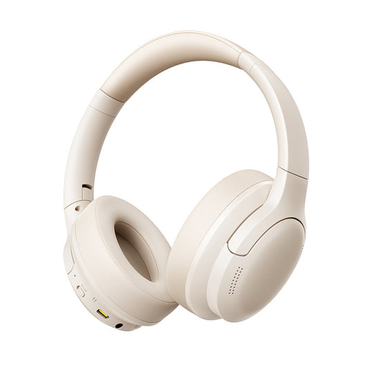 BASEUS Bass BH1 Lite Bluetooth on-ear wireless headphones - white