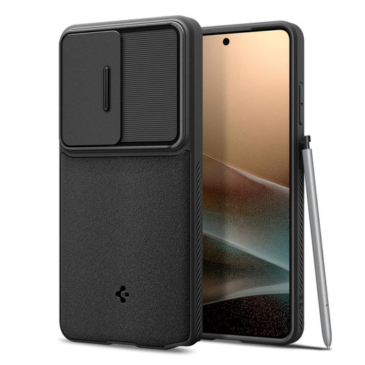 SPIGEN Case cover for Samsung Galaxy S26 Ultra Optik Armor - black