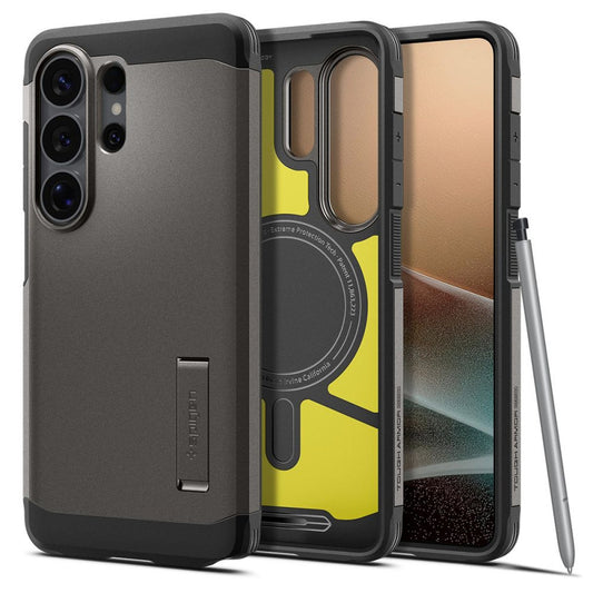 SPIGEN Case cover for Samsung Galaxy S26 Ultra Tough Armor Mag MagSafe - gray